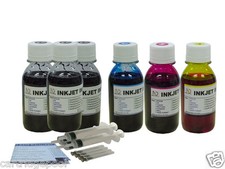 Large HP Canon Lexmark Dell inkjet printer refill ink 300ml Black 300ml color  picture