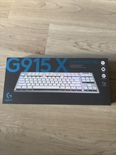 New In Box. Logitech G915 X TKL LIGHTSPEED Wireless RGB Keyboard White picture