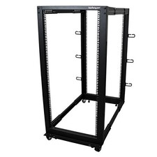 Startech IT 4POSTRACK25U 25U Open Frame Server Rack 40in Deep picture