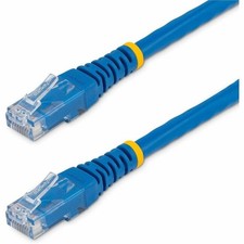 StarTech 3 ft. CAT6 Ethernet cable - 10 Pack - ETL Verified - Blue CAT6 Patch picture