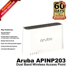 Genuine HP Aruba AP-203R-US Dual-Band 5GHz Wireless Access Point APINP203 JY714A picture
