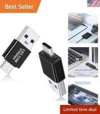 Ultra-Light USB 3.1 Type-C Male Adapter Pack - 10Gbps Speed, Durable Design picture