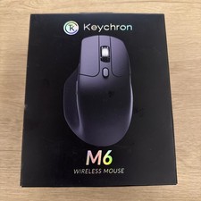 Keychron M6 Multi-Device Bluetooth Wireless Mouse ~ Black picture