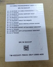 DELL 2J1CF 02J1CF 1U Cable Management ARM - NEW picture