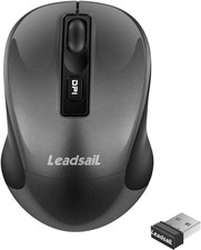 Wireless Slim Cordless Mouse, 2.4G USB Mouse for Laptop, Desktop picture