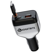 84W Fast Car Charger, Dual USB-C PD 30W & 33W + USB-A 18W, Multi-Port Car picture