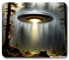ALIENS UFOS Abduction I BELIEVE - Mouse Pad / PC Mousepad - HOME OFFICE GIFT picture
