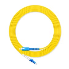 [2pcs] 1M SC UPC-SC UPC Simplex OS2 9/125 Patch Cord LSZH FTTH Fiber Cable picture