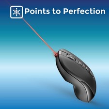 Adesso Air Mouse Wireless Desktop Presenter Mouse With Laser Pointer (imousep40) picture