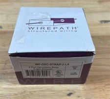 Wirepath WP-DEC-STRAP-2-LA 2 port decor strap light almond box of 20 picture
