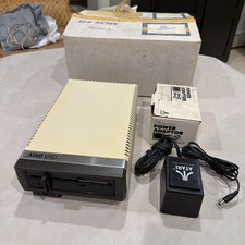 Atari 1050 Floppy Disk Drive Complete In Box w/ Power Adaptor Tested Working picture