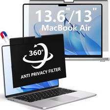 Magnetic 360° Privacy Screen for MacBook Air 13.6