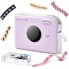 Phomemo A30 Ribbon Printer, Bluetooth Mini Label Maker Machine with Tape picture