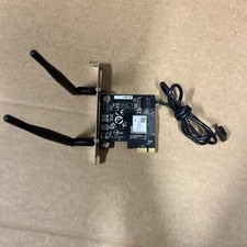 MSI MS-B905C PCIe WiFi Bluetooth Card with Antennas and USB Wire Tested Working picture