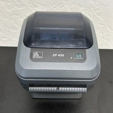 Zebra ZP450 Direct Thermal Shipping Label Printer ZP450-0501-0006A TESTED picture
