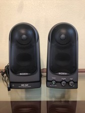 Sony SRS-A60 Classic Compact Multimedia Active Speakers for PC/Computer Vintage picture