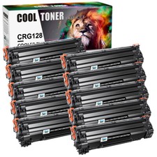 10-PACK Black Crg128 Toner For Canon 128 Imageclass D550 MF4550d MF4880dw LOT picture