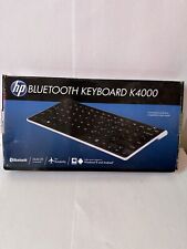 HP Bluetooth Keyboard K4000 Slim Portable Multi-OS Compatible- New Open Box picture