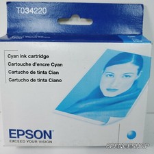 *Exp 01/2020* Epson T034220 Cyan Ink Cartridge picture