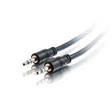 C2G 35ft (10.7m) 3.5mm Stereo Audio Cable with Low Profile Model 40517 picture