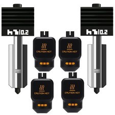 2 Pack 0.2mm Hotends Hardened Steel for Bambu Lab P2S X2D H2D H2C H2S A1 A1 Mini picture