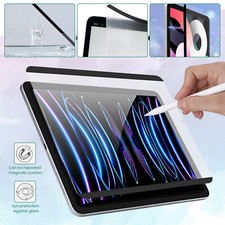 Removable Magnetic Matte Like Paper Film Screen Protector For Apple iPad Series picture