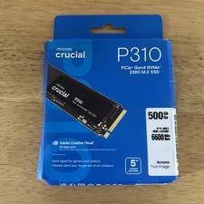 Crucial P310 1TB PCIe 4.0 NVMe M.2 2280 Internal SSD - CT1000P310SSD801 picture
