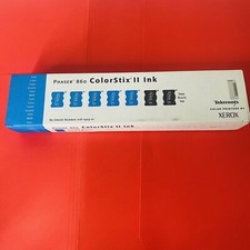 Xerox Tektronix Phaser 860 ColorStix II Ink 5 Cyan & 2 Black Expired SEALED picture