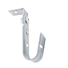 20 PCS 3/4 Inch Heavy Duty J Hook Wire Support with L Clip Ceiling Beam picture