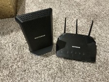 NETGEAR Nighthawk Modem CM1200 & Nighthawk AX1800 (Rax10) Router picture