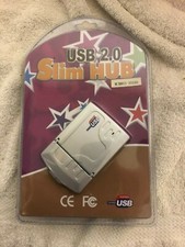 USB 2.0 4 Port Slim Hub New In Package picture