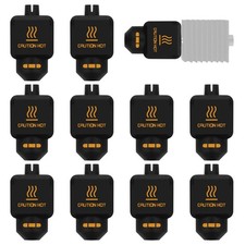 10Pcs Silicone Sock for Bambu Lab P2S, Hotend Heater Block Silicone Cover Nozzle picture
