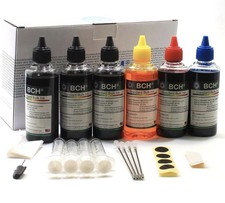 BCH Standard Printer Refill Ink Kit – 600Ml Bulk Dye Ink (3X Black, Cyan, Magent picture