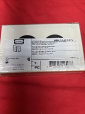HUBBELL HBL3043BEIV SURFACE METAL RACEWAY FITTING PLATE Qty 6.           Lot 1H picture