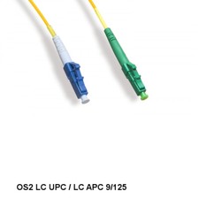 10PCS 2 Meter LC UPC/ LC APC OS2 9 /125 Simplex Single-Mode Fiber Optic Cable picture