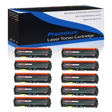 10PK CF413A 410A Magenta Toner for HP Color LASERJET MFP M477DW M477FDN M477FDW picture
