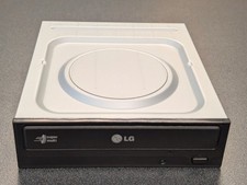LG Desktop DVD-RW CD-RW Super Multi DVD Rewriter (GH22NP21) Black IDE TESTED picture
