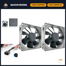 High Performance 80mm Cooling Fan, 1800 RPM, 4-Pin, Quiet & Efficient - Pack of picture
