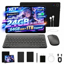 Android 16 Tablet 10.1in IPS Touch Wifi5G Tablet 24GB+64GB ROM Bluetooth5.2 2026 picture