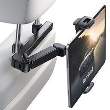 Lamicall Car Headrest Tablet Holder, 3 in 1 Extension Adjustable Arm picture