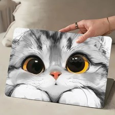 2 Pack Cute Cat Pattern Art Case Laptop Skin Sticker for Laptop Refrigerator picture