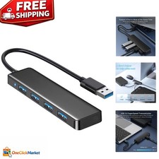 USB 4-Port Hub: Streamline Your Desktop with Efficient 5Gbps Connectivity picture