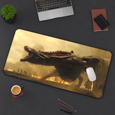 Desk Mat&Mouse Pad:Daenerys,Dragon,Game of Thrones,GOT picture
