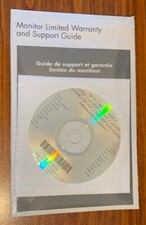 Hewlett-Packard Monitor Limited Warranty And Support Guide & CD Kit439956-B26 picture