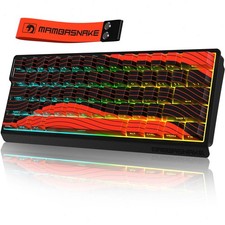 MAMBASNAKE X60 HE 60% Wireless Magnetic Gaming Keyboard 8KHz Rapid Trigger RGB picture
