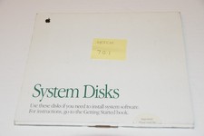 1991 Vintage Apple Macintosh Mac System Disks 914-0363-B Install 7.0.1 software picture