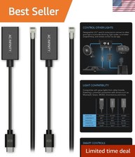 Grow Light Connection Made Easy: RJ11/12 to UIS Port Adapter Dongle - Set of 2 picture