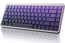 XVX 75% Keyboard Low Profile Mechanical Keyboard Purple Bluetooth 2.4Ghz (CN) picture