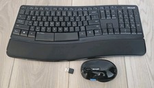 Microsoft Sculpt Comfort Desktop Ergonomic Keyboard Mouse Combo 1531, 1557, 1461 picture