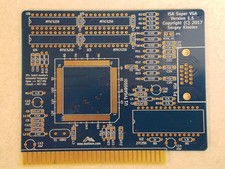 ISA Super VGA, DIY Hardware Project, Sergey Kiselev, PCB ONLY, US Seller picture